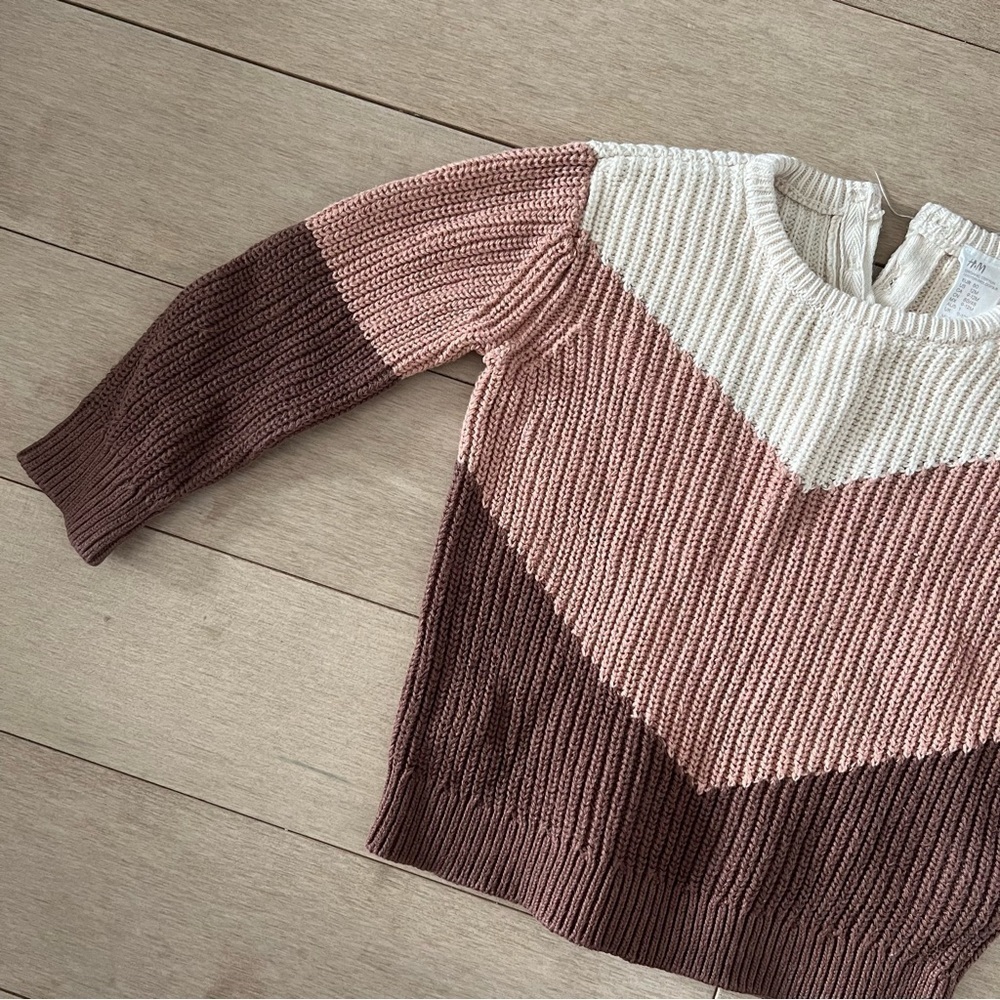 H&M Baby Infant Girl Knit Sweater